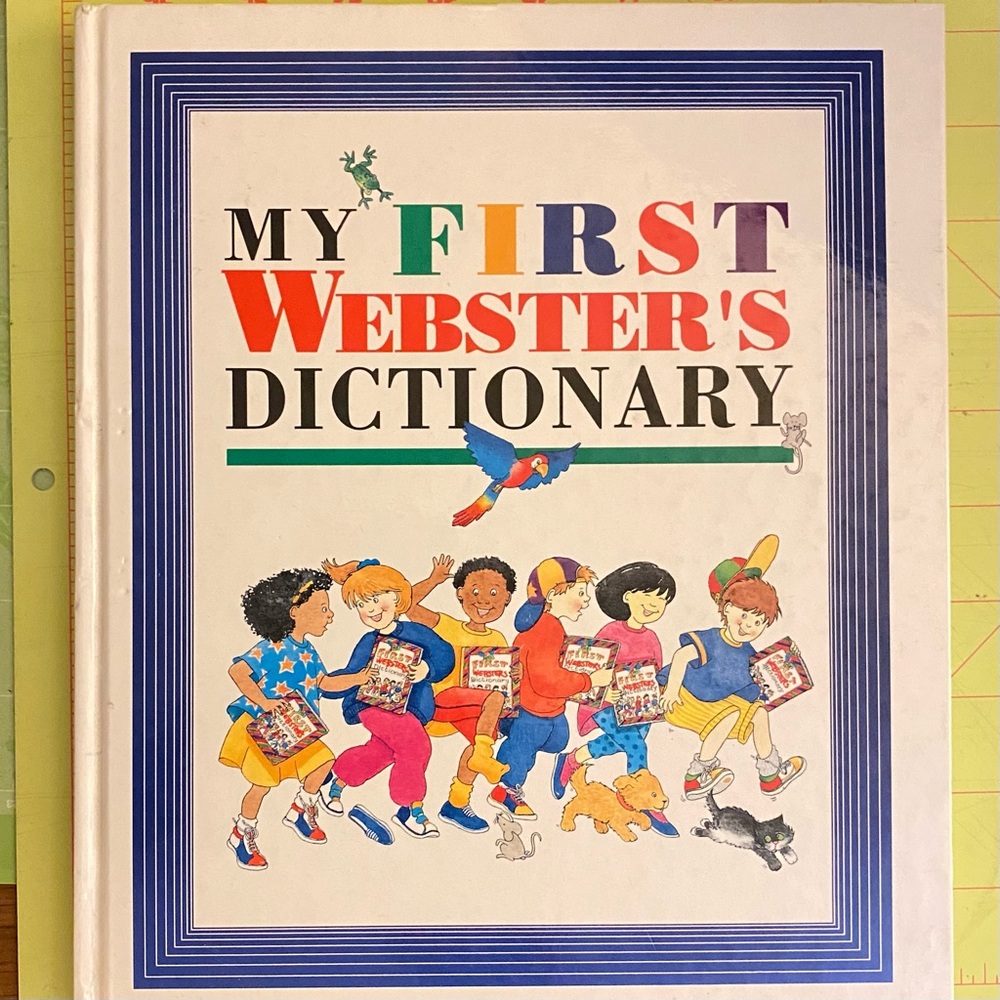 My First Webster's Dictionary ~ Barnes & Noble ~ Hardback